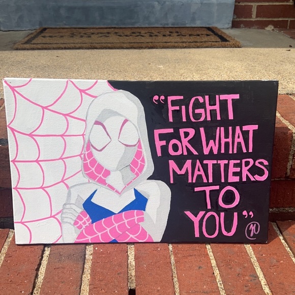 Gwen Stacy canvas - Picture 1 of 2